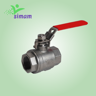 Singal Piece Screwed Ball Valve